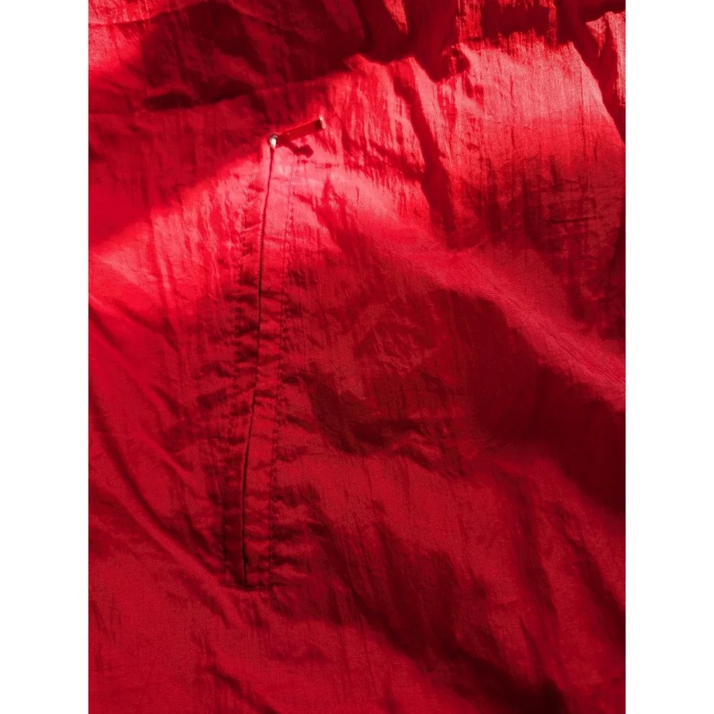 Members Only Sport XL Red White Blue Full Zip Lined Windbreaker Y2k 90's